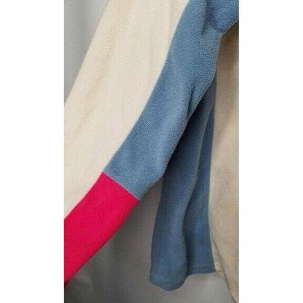 Columbia Fleece Pullover Colorblock Half Zip Light Weight Womens Size XL - Picture 4 of 7